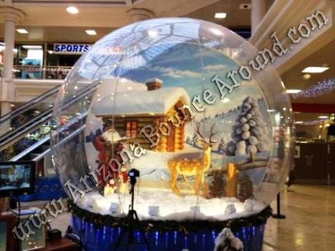 human snow globe rental - Phoenix, Scottsdale, Arizona